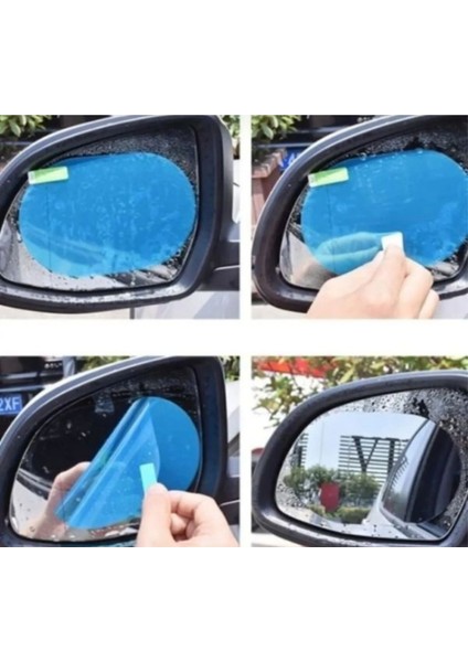 Dikiz Ayna Yağmur ve Buğu Önleyici Film – Su Geçirmez ve Net Görüş Sağlayan Araç Aksesuarı fırsatları