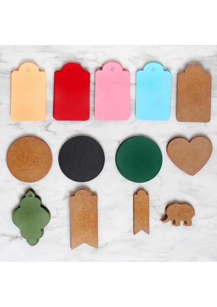 Loren 10'lu Yuvarlak Yeşil Etiket ve Klipsli Etike fırsatları