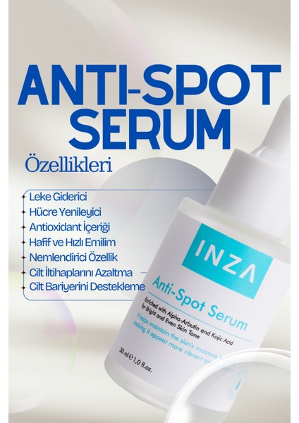 Leke Karşıtı Serum 2’li – Alpha Arbutin + Kojik Asit – Parlak ve Eşit Cilt – 2X30 ml fiyatları