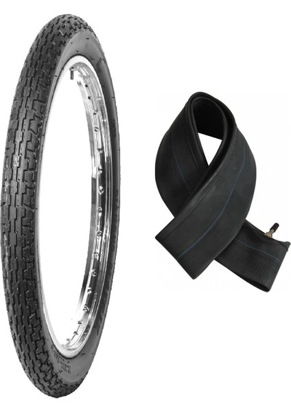 18 Jant 3.00-18 Tube Type (Iç Lastikli) 6pr (6 Kat) Matrix Motosiklet Dış Lastiği + Krt Iç Lastik Seti (2025)