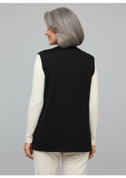 Kadın Orta Yaş ve Üzeri Sıkı Dokuma Ince Anne Triko Yelek 1140 fırsatları