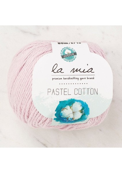 La Mia Pastel Cotton Lila El Örgü Ipi - L181 - 33958