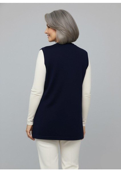 Kadın Orta Yaş ve Üzeri Sıkı Dokuma Ince Anne Triko Yelek 1140 fırsatları
