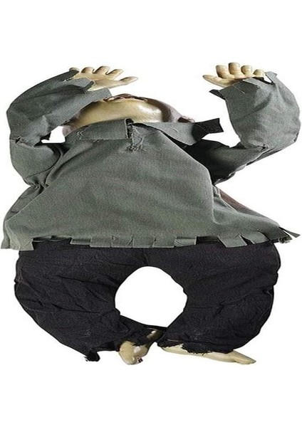 Sesli Işıklı ve Sensörlü Yerde Emekleyen Hareketli Bebek Hayalet Zombi Dekor 30X85 cm modelleri