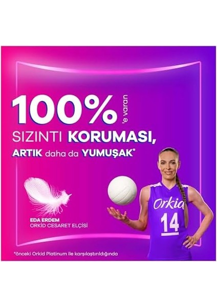 Orkid Platinum Uzun (Boy 2) 28 Adet Hijyenik Ped