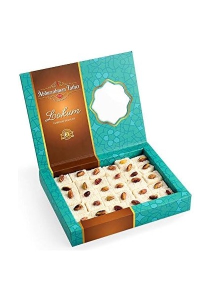 Lokum H.c. Sultan A.fıstıklı 550 G. Turkuaz modelleri
