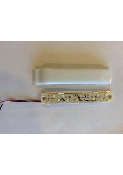 10'lu Paket 24V Dekoratif Tente LED Aydınlatma Düz Taban - 15CM-GÜN Işığı