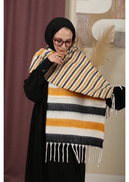 Çift Taraflı Kışlık Omuz Şalı fiyatları