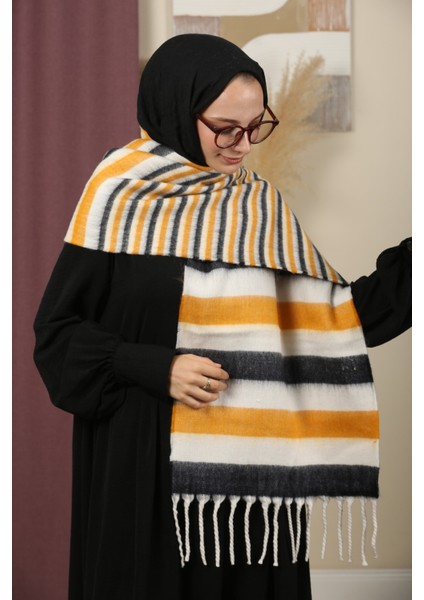 Çift Taraflı Kışlık Omuz Şalı indirimleri