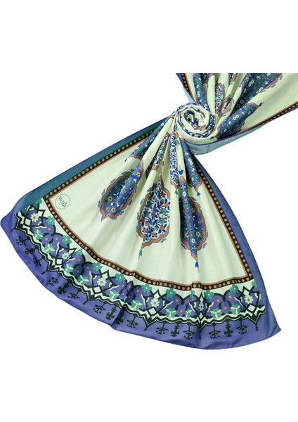 Işıl Ipek Soft Pamuklu Etnik Desenli Şal 75X190 cm