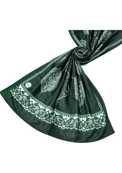 Işıl Ipek Soft Pamuklu Etnik Desenli Şal 75X190 cm