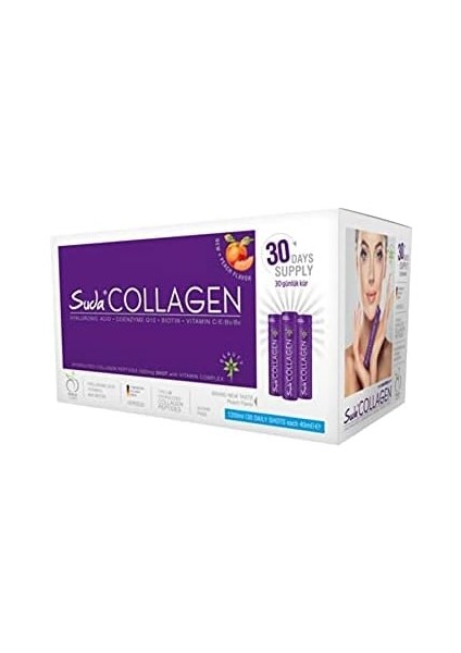 Suda Collagen Multiform Şeftali 30 Shot