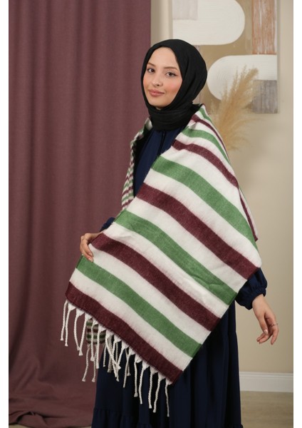 Çift Taraflı Kışlık Omuz Şalı fırsatları