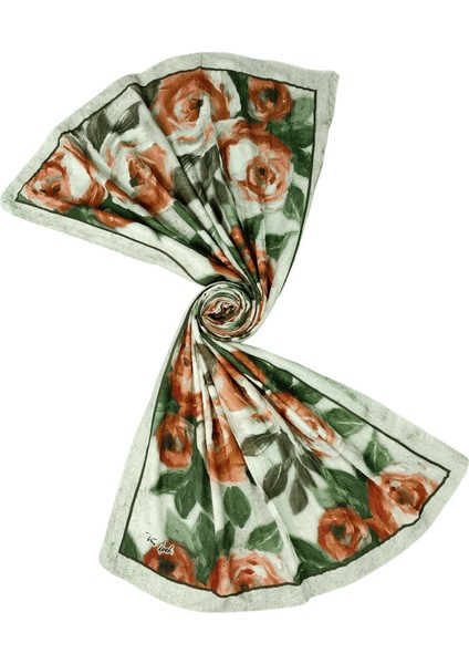 Vav Ipek Bambu Kraş Pamuk Şal – Gül Desenli, Yumuşak ve Nefes Alabilen Şal modelleri