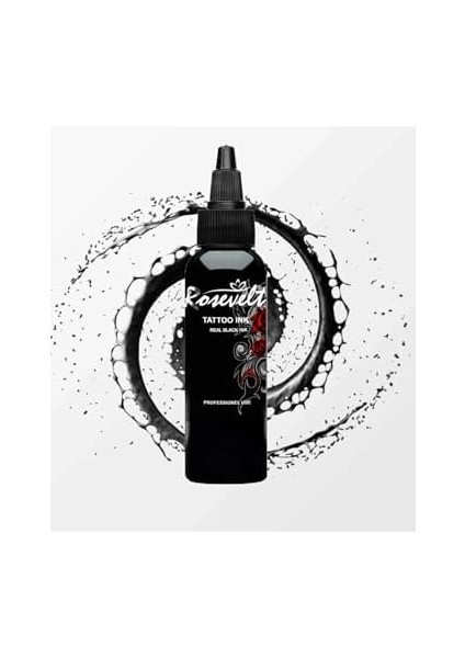 Rosevelt Dövme Boyası 1 Oz 30 ml (Siyah Çizgisel) modelleri
