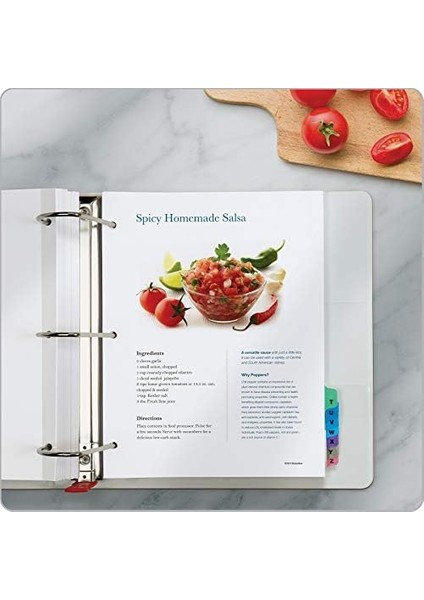 A-Z Sekme Ayırıcılar, 3 Halkalı Klasör Için, Özelleştirilebilir Içindekiler Sayfası, Çok Renkli A-Z Sekmeleri, 3 Set (63218) modelleri