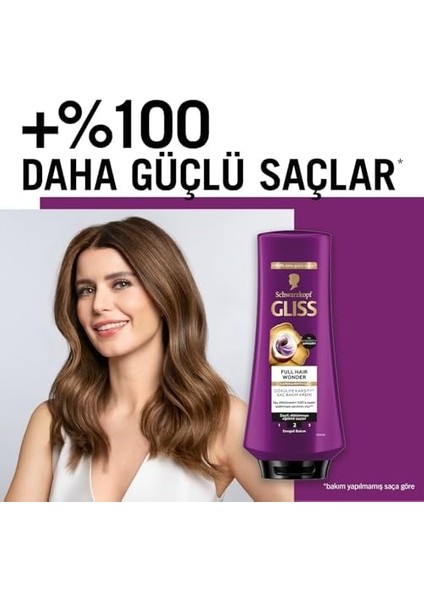 Gliss Full Hair Wonder Saç Bakım Kremi 360 ml