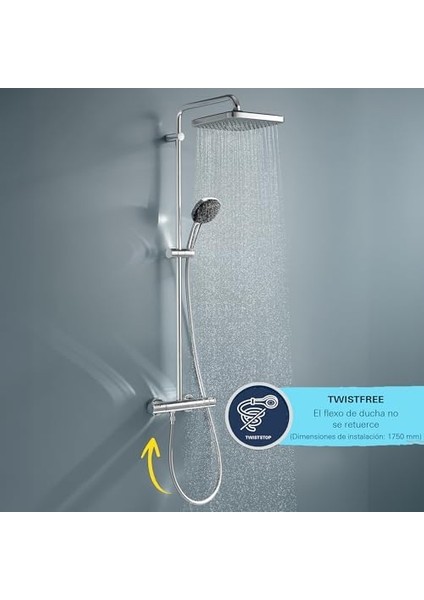 Vitalioflex 1750MM Duş Hortumu | Krom | 28745002 fiyatları