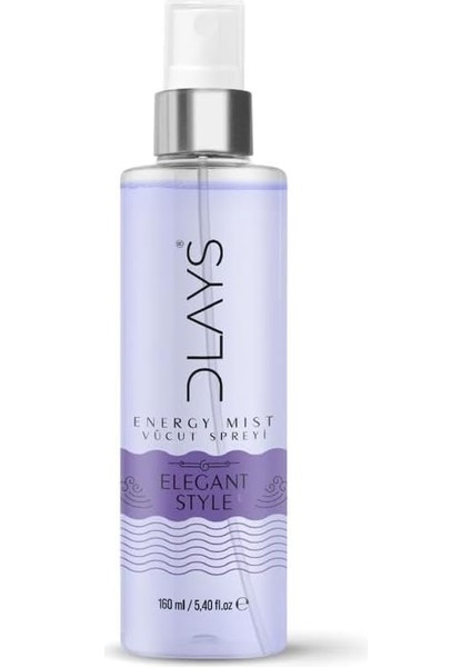 Dlays Elegant Style Energy Mist 160 ml Kadın Vücut Spreyi fiyatları