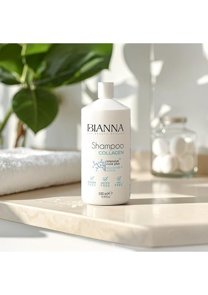Bianna Kolajen Tuzsuz Sülfatsız ve Parabensiz Canlandırıcı ve Koruyucu Saç Bakım Şampuanı - 500 ml fiyatları