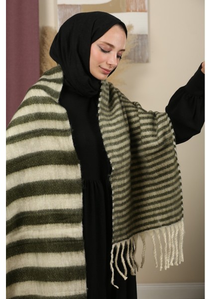 Çift Taraflı Kışlık Omuz Şalı fırsatları