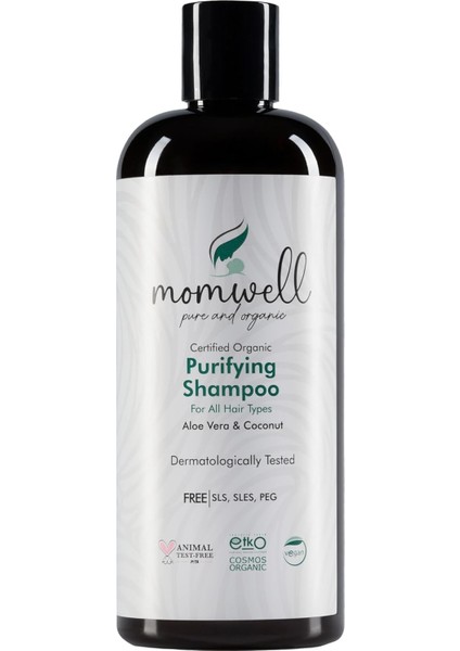 Momwell Organik Arındıcı Şampuan 400 ml modelleri