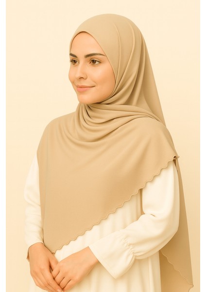 Enba Premium Jersey Sandy Şal - 75X190 cm