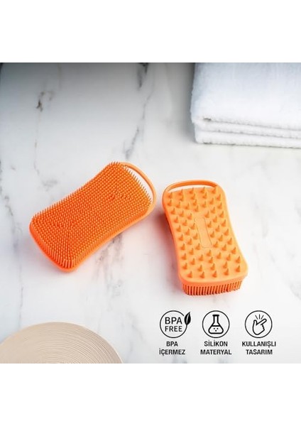 Nascita Silikon Vücut Masaj ve Temizleme Fırçası - 08 modelleri