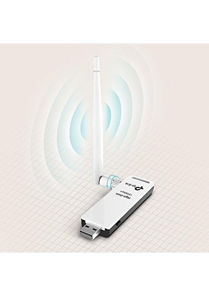 TL-WN722N, N150 Mbps Yüksek Kazanımlı Kablosuz USB Adaptör, 4dbi Ayrılabilir Anten modelleri