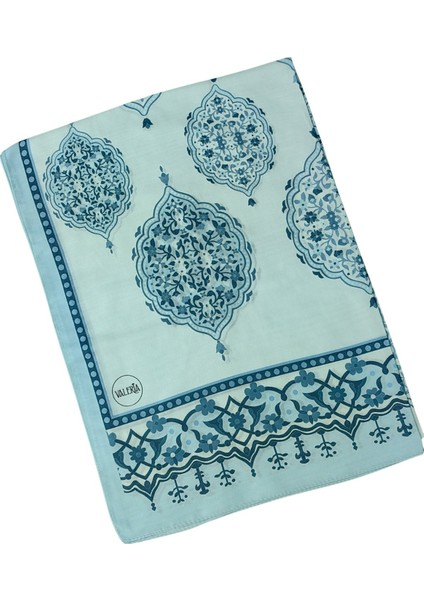 Işıl Ipek Soft Pamuklu Etnik Desenli Şal 75X190 cm