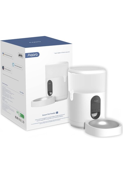 Akıllı Yem Otomatı C1, 3.0 Hub Gerektirir, Kediler ve Köpekler Için, Programlanabilir Porsiyon Kontrolü,,, Siri Üzerinden Kontrol Edilebilir, Smartthings ile Çalışır