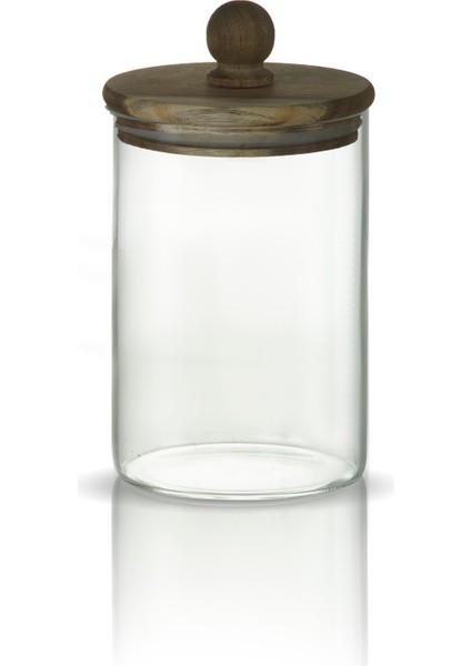 Boncuk Sap Akasya Kapaklı 1000ML Yüksek Borosilikat Cam Saklama Kavanozu 3'lü fiyatları