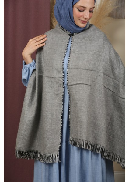 Çift Taraflı Ekose Kışlık Omuz Şalı fırsatları