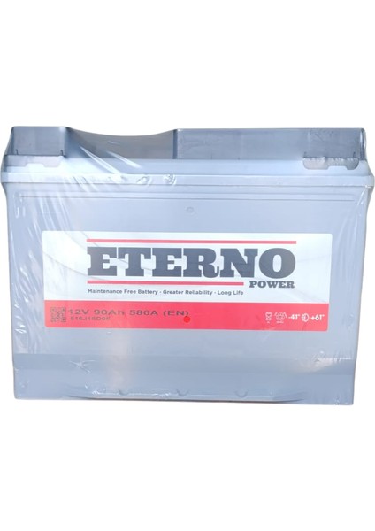 90 Ah. 580A (En) (Petlas Garantisi Altında) (Üretim Tarihi: 2025)