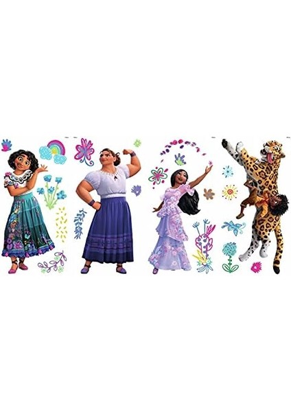 RMK4962SCS Encanto Peel And Stick Duvar Çıkartmaları modelleri