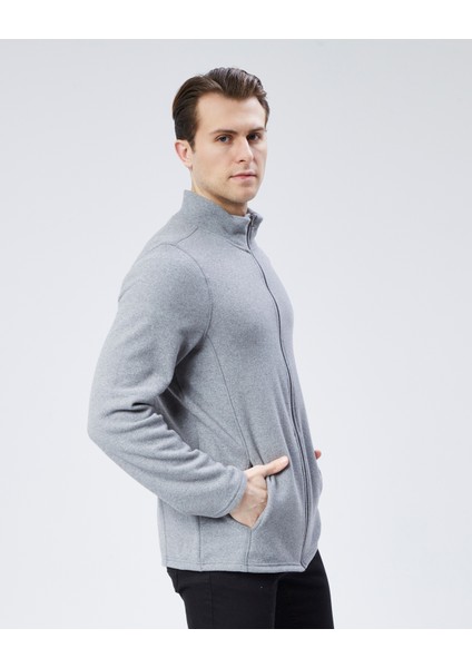 Mooncover Unisex Italyan Polar Fermuarlı Cepli Sweatshirt indirimleri