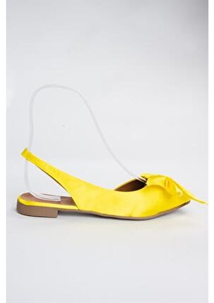 Sarı Kumaş Kadın Babet Numaralı