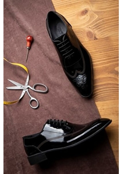 Deri Erkek Klasik Ayakkabı Antibakteriyel İç Yüzey