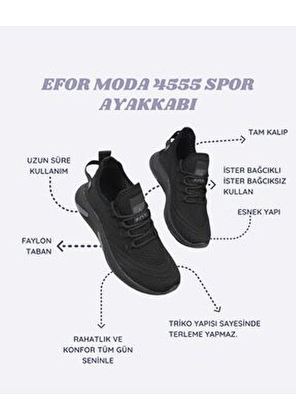 Buz Unisex Triko Sneaker 4555