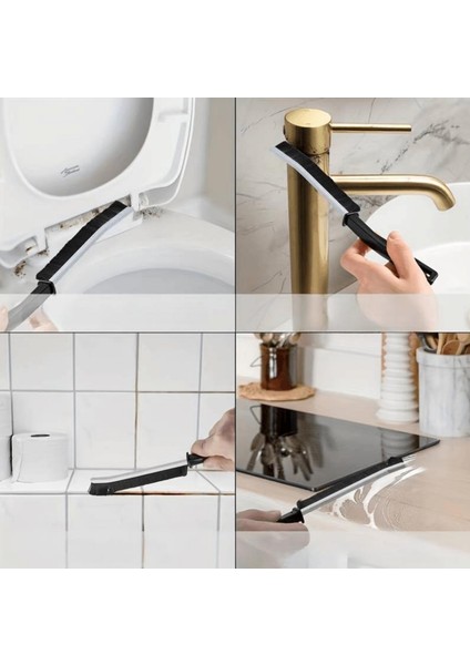 3 Adet Çok Amaçlı Ince Temizlik Fırçası Derz Araları, Banyo, Mutfak, Lavabo Detay Temizleme Fırçası modelleri