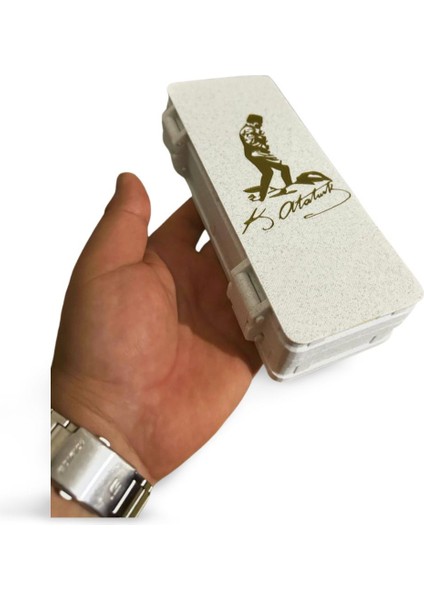 Atatürk Baskılı Kişiye Özel Kalem Kutusu – Pla Malzeme – 205X85X50 mm modelleri