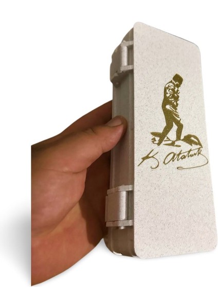 Atatürk Baskılı Kişiye Özel Kalem Kutusu – Pla Malzeme – 205X85X50 mm fırsatları