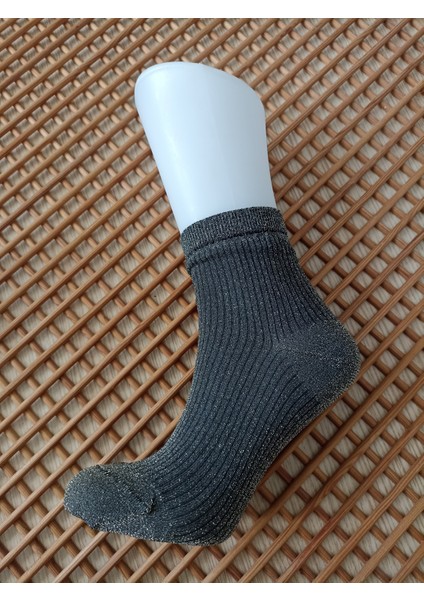 Simli Dikişsiz Burun 3'lü Kadın Çorap modelleri