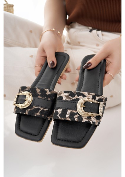 Kadın Terlik Şık Dışarı Plaj Yazlık Günlük Ev Terliği