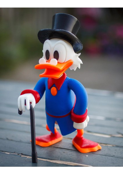 Scrooge Mcduck Varyemez Amca Figürü 17CM Kendin Yap Seti fiyatları