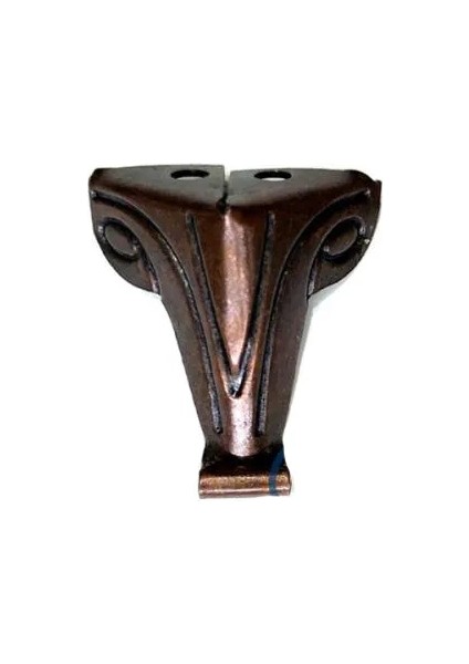 Moda Sac Ahşap, Sunta Sandık Ayağı, Kutu Ayak 2,5 cm - Eskitme