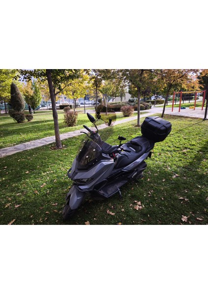 Füme Deflektör Model 3 Rüzgar Saptırıcı Siperlik Şeffaf Motor Camı Cam Uzatma