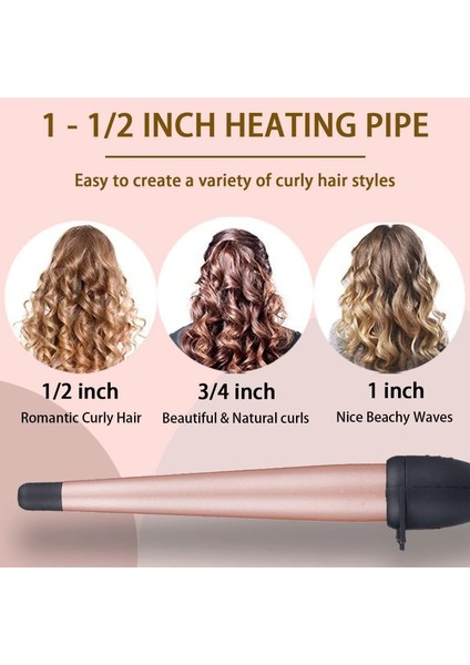 Profesyonel Konik Saç Maşası GW-7300 (5148)