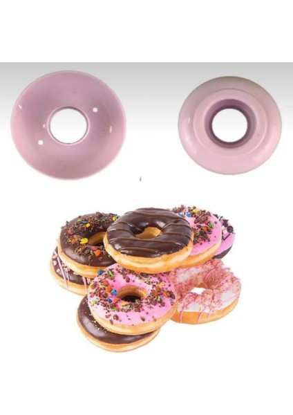Donut Kek Kalıbı - Hamur Kesici ve Şekillendirici Aparat | Kolay Kullanımlı Pasta ve Tatlı fiyatları