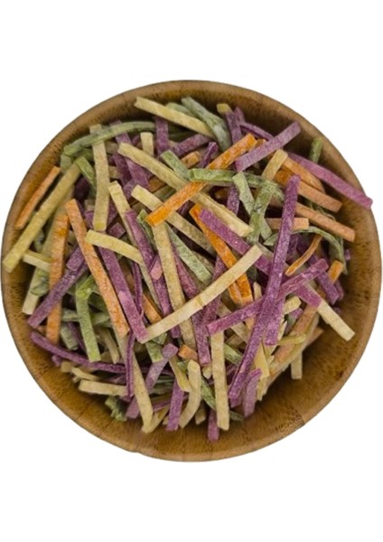 Ev Yapımı Sebzeli Erişte Doğal Kurutulmuş El Kesmesi 250 gr